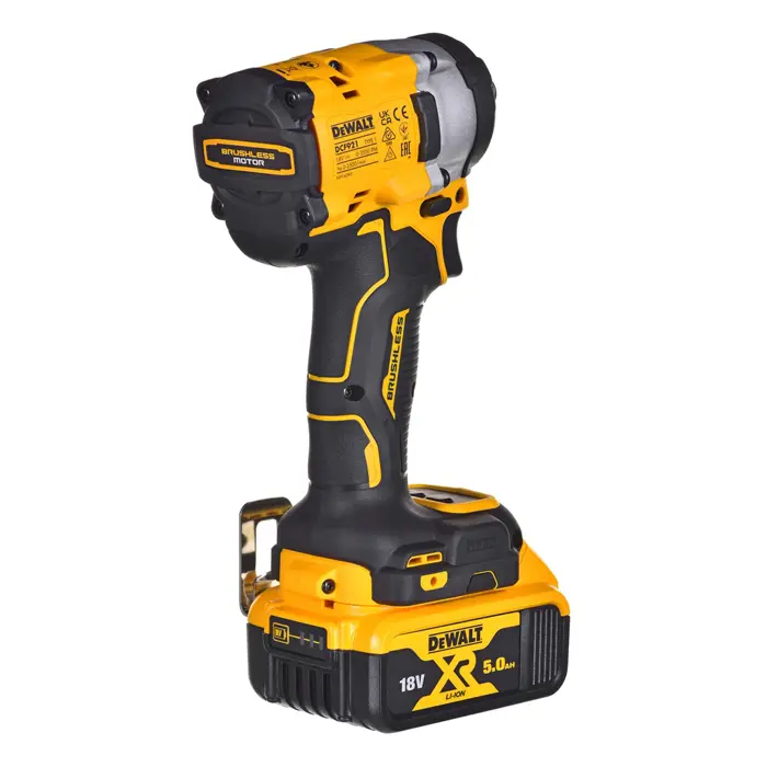Impact wrench 1/2" 18V 406 Nm 2x 5.0 Ah DCF921P2T DEWALT