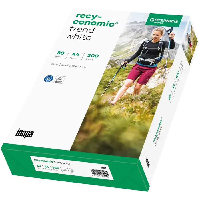Inapa Recyconomic Trend white A4, paper (DIN A4 (500 sheets), 80 g/m)