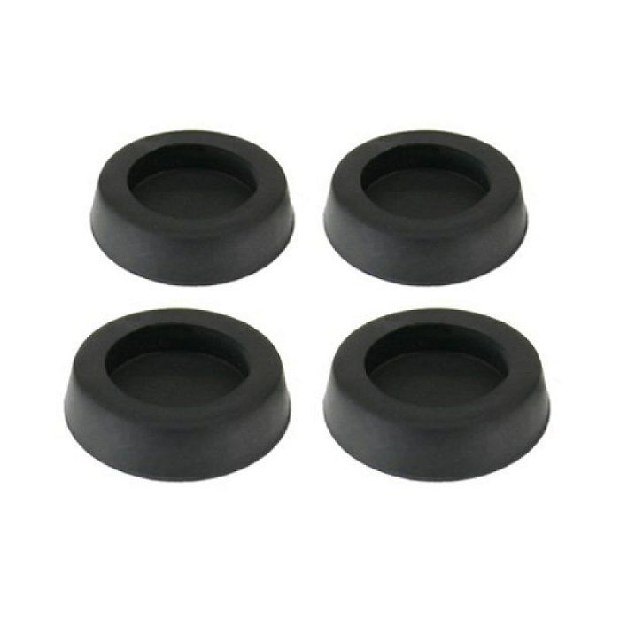 InLine Rubber feet for PC cases - black