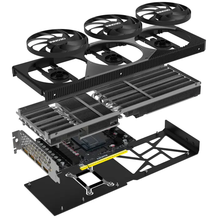 INNO3D GeForce RTX 5070 Ti X3 OC, 16384 MB GDDR7-N507T3-16D7X-176068N