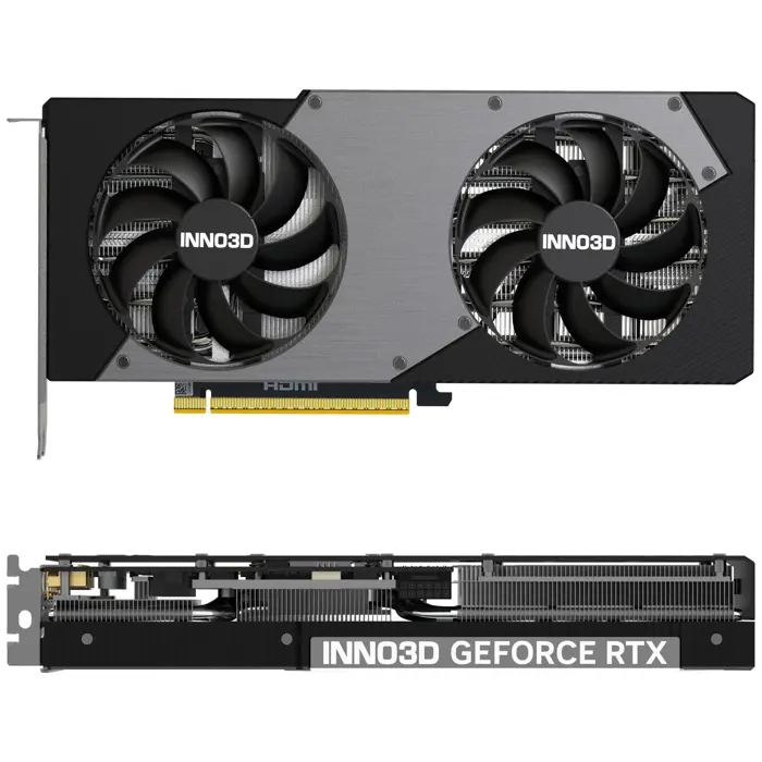 INNO3D GeForce RTX 5070 Twin X2, 12288 MB GDDR7-N50702-12D7-195064N