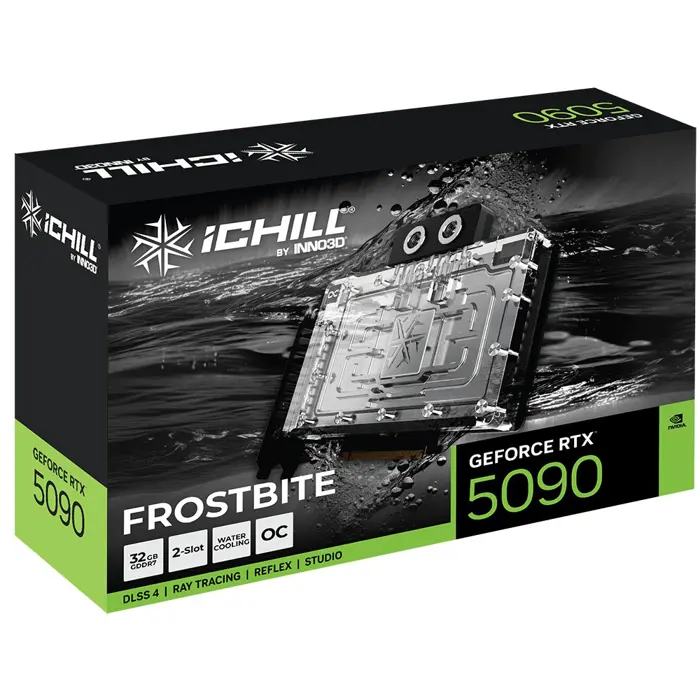 Inno3D iChill GeForce RTX 5090 FROSTBITE NVIDIA 32 GB GDDR7