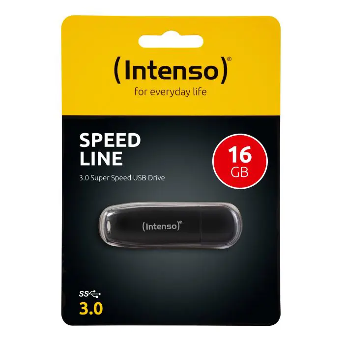 Intenso 16GB Speed Line USB 3.2 memory stick.