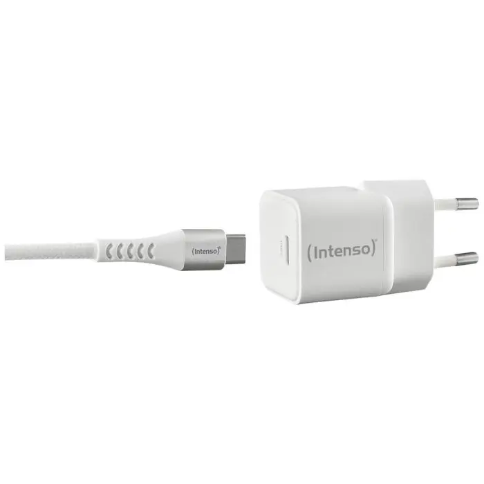 Intenso 30W GaN power supply with USB-C connector W30C + USB-C cable 60W 1.5M