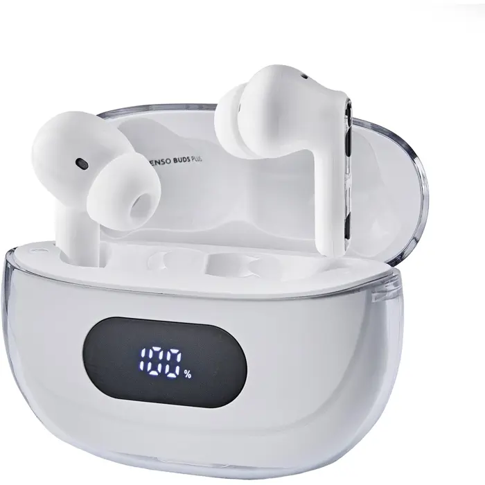 Intenso Buds Plus T312AE, headset (white)
