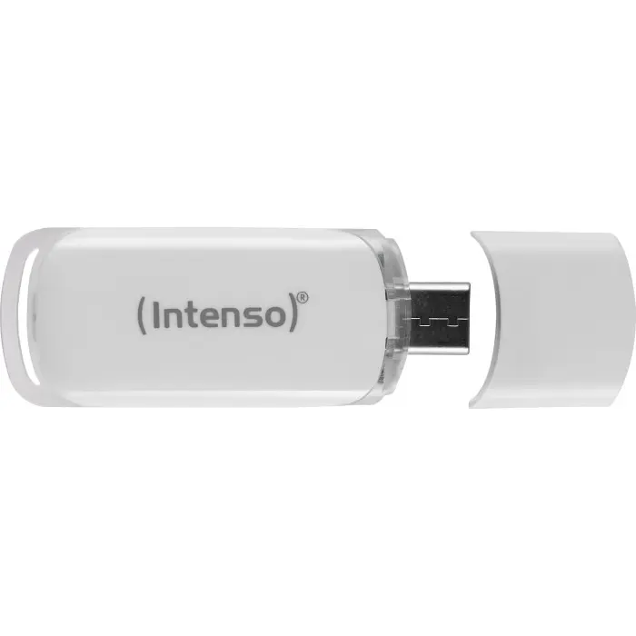 Intenso FLASH LINE 64 GB, USB stick (white, USB-C 3.2 Gen 1)