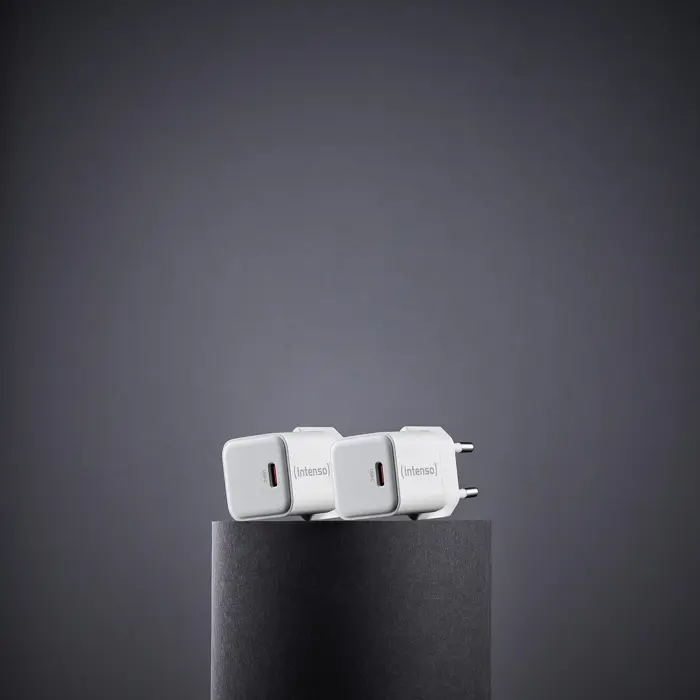 Intenso Power Adapter W30C 2-pack GaN (white, 30Watt)
