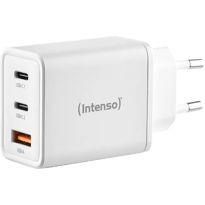 Intenso Power Adapter W65ACC GaN (white, 65Watt)