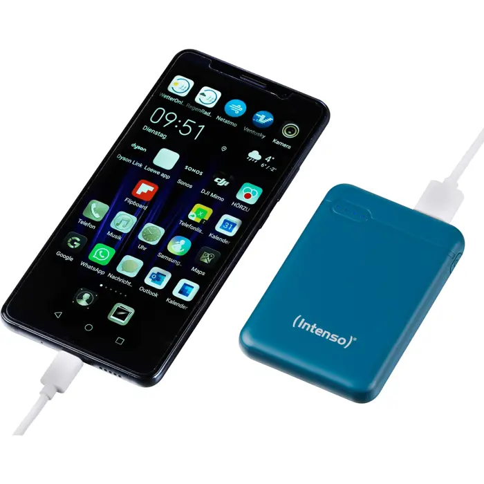 Intenso Power Bank XS5000 (petrol, 5,000 mAh)