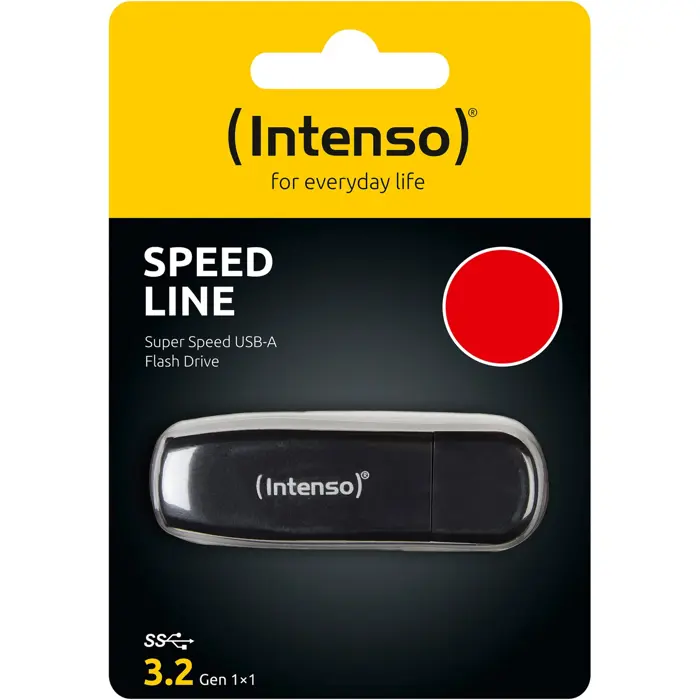 Intenso Speed Line 512 GB, USB stick (black, USB-A 3.2 Gen 1)