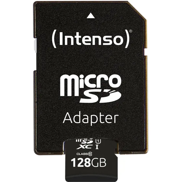 Intenso UHS-I Performance 128 GB microSDXC, memory card (black, UHS-I U1, Class 10)
