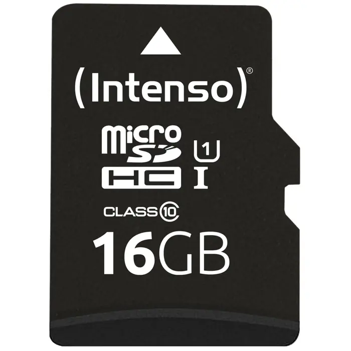 Intenso UHS-I Performance 16 GB microSDXC, memory card (black, UHS-I U1, Class 10)