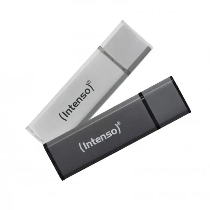 Intenso USB 64GB 6,5/28 Alu Line silver U2