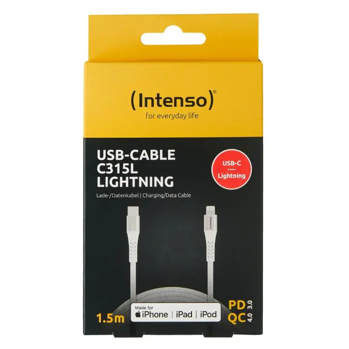 Intenso USB-C to Lightning cable C315L, 1.5M