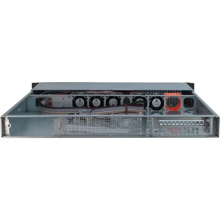 Inter-Tech 1U 10255, server housing (black, 1 height unit)