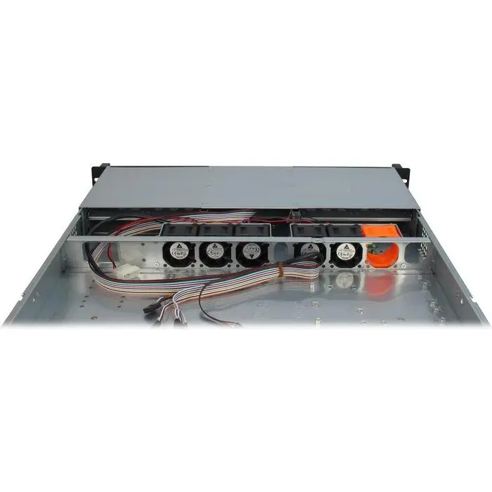 Inter-Tech 1U 10255, server housing (black, 1 height unit)