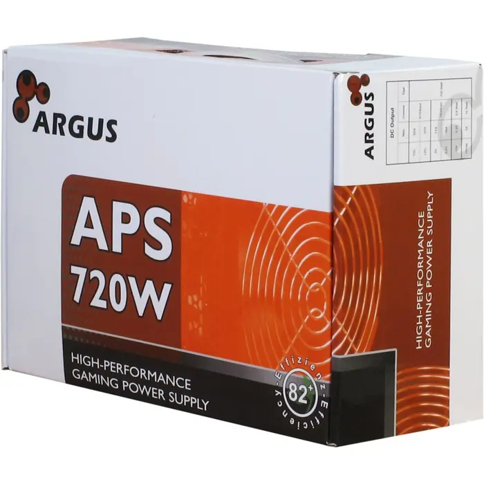 Inter-Tech Argus APS-720 720W, PC power supply (black, 2x PCIe, 720 watts)
