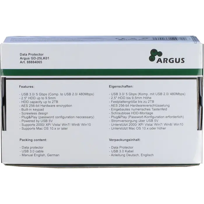 Inter-Tech Argus GD-25LK01 (black)
