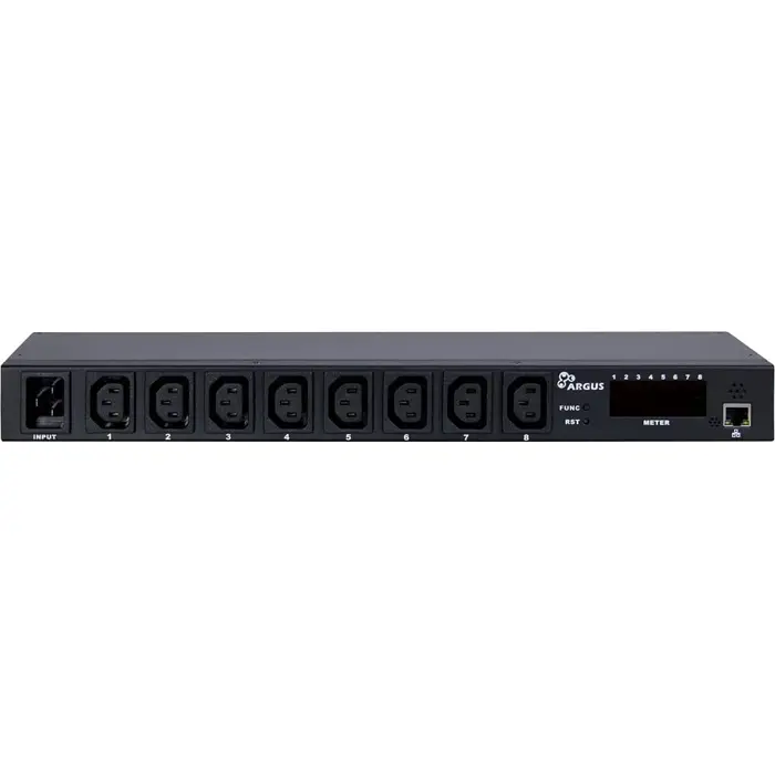 Inter-Tech Argus SW-0816, power strip (black)