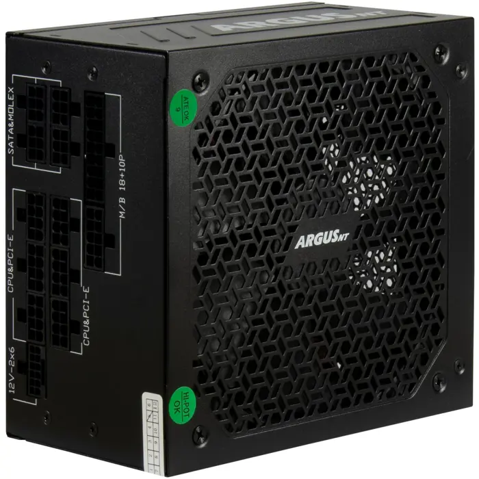 Inter-Tech ArgusNT HA-1000BA3 1000W (black, 1000 watts)
