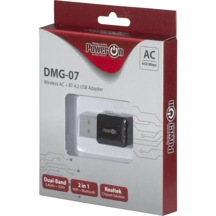 Inter-Tech DMG-07 Wi-Fi 5 (650Mbps) - 88888146