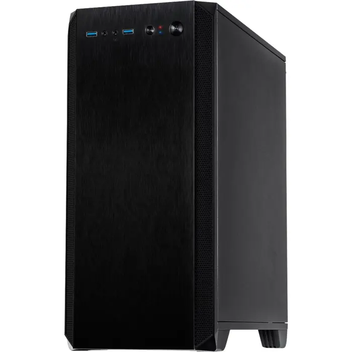 Inter-Tech H-606 - silenced - microATX - black