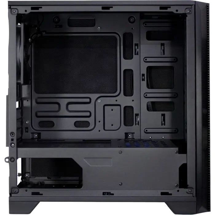 Inter-Tech H-606 - silenced - microATX - black