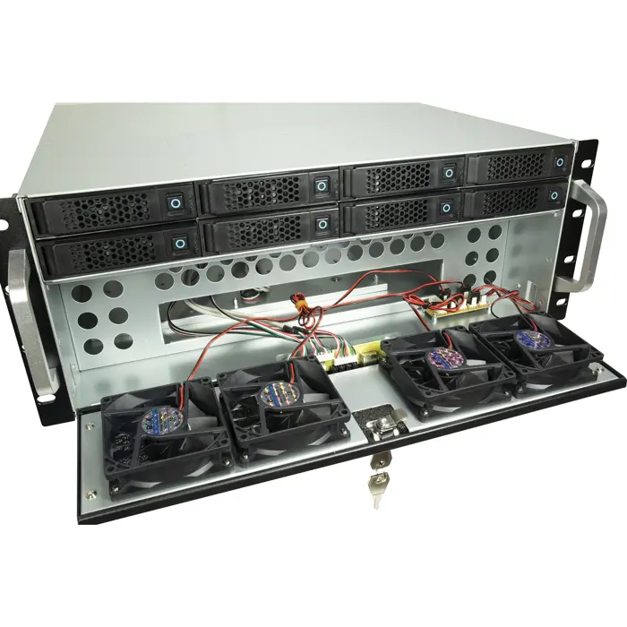 Inter-Tech IPC Storage 4U-4708, server case black