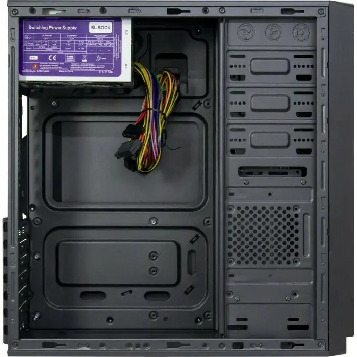 Inter-Tech IT-5916, Tower Chassis (Black, incl. SL-500K power supply)