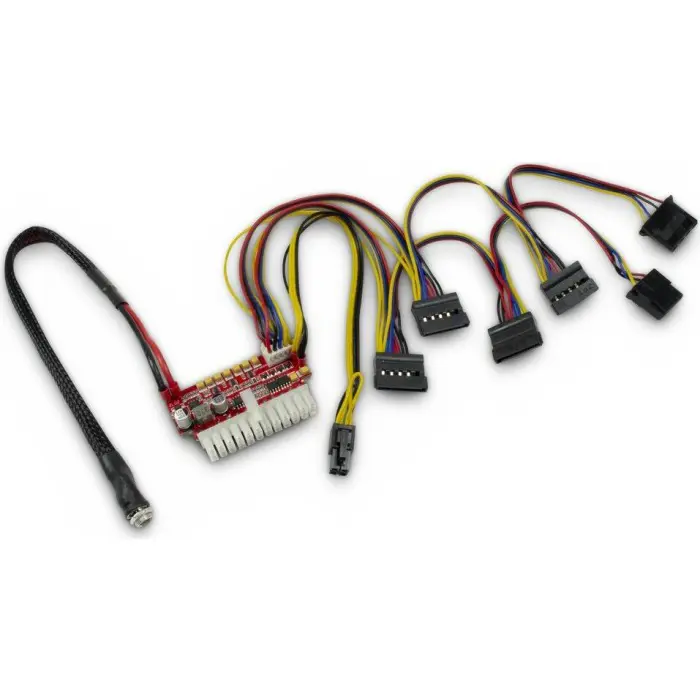 Inter-Tech Mini-ITX PSU 200W NAS DC / DC, adapter (without power supply, supports power supplies up to 200W, zero watt)