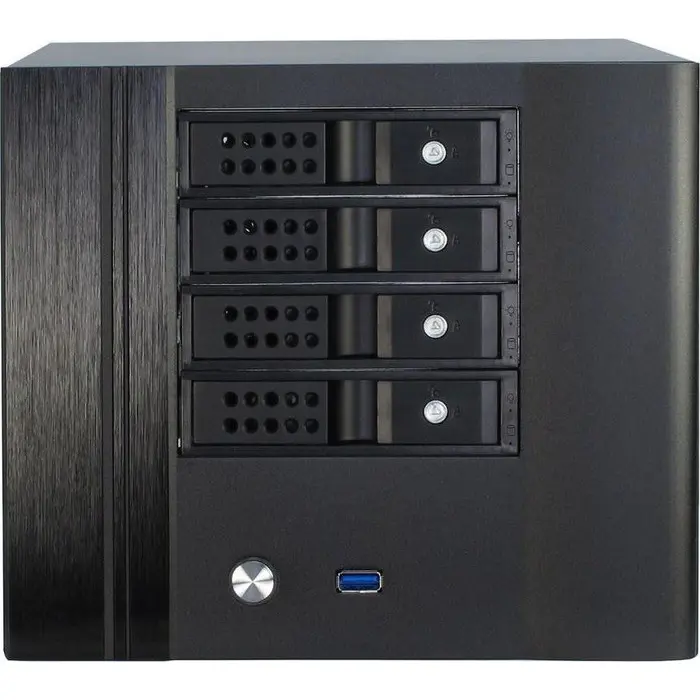 Inter-Tech SC-4004 4 * HDD black ITX storage enclosure