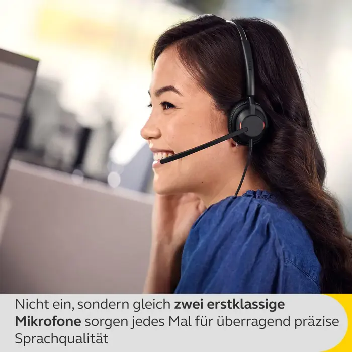 Jabra Engage 40 Link, headset (black, mono, MS, USB-C)