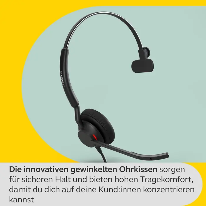 Jabra Engage 40 Link, headset (black, mono, MS, USB-C)