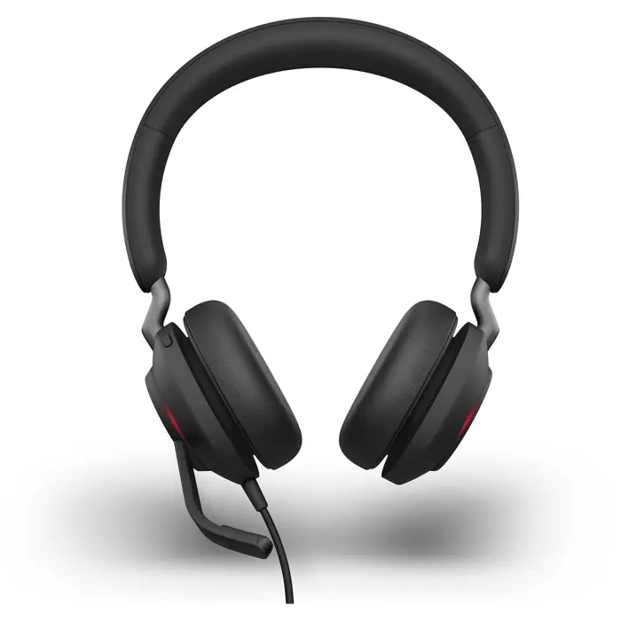 Jabra Evolve2 40 SE (black, MS version, stereo, USB-A and USB-C)