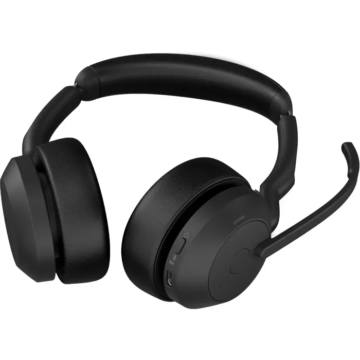 Jabra Evolve2 55 (black, stereo, UC, USB-C, Link380c)