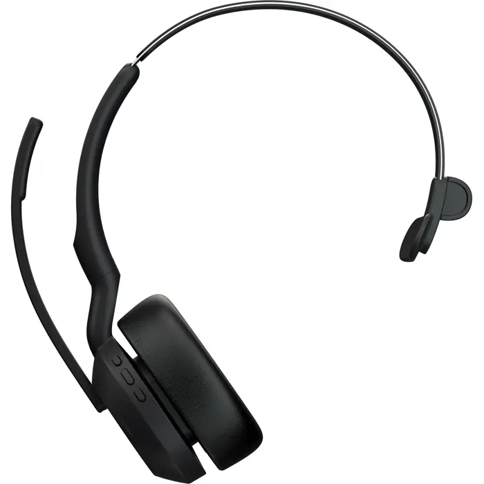 Jabra Evolve2 55, Headset (black, mono, Microsoft Teams, USB-C, Link380c)