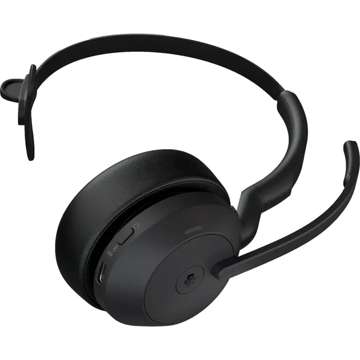 Jabra Evolve2 55, Headset (black, mono, Microsoft Teams, USB-C, Link380c)