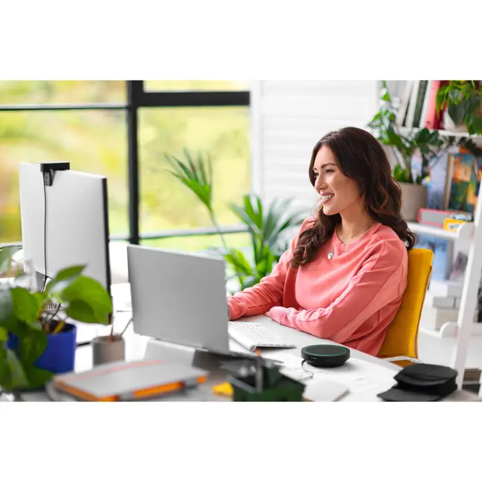 Jabra Speak2 40, speakerphone (black, UC, USB-C, USB-A)