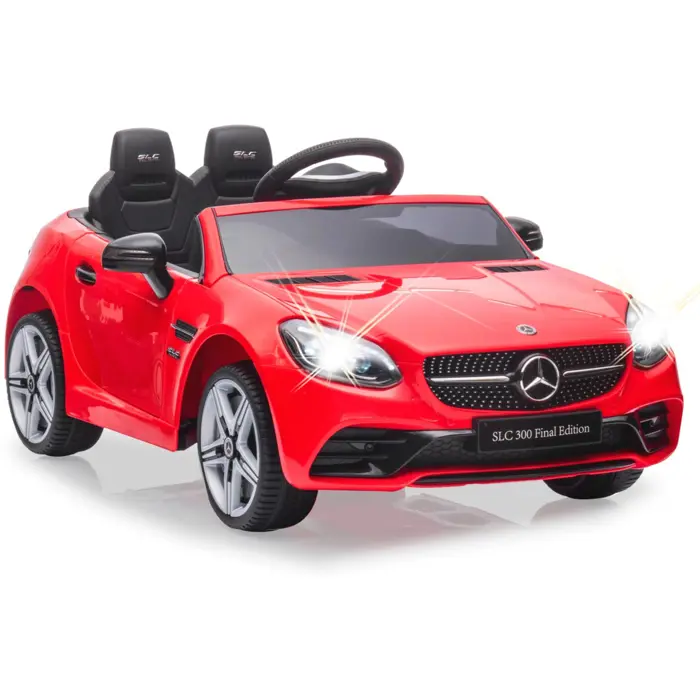 Jamara Ride-on Mercedes-Benz SLC, childrens vehicle (red, 12V)