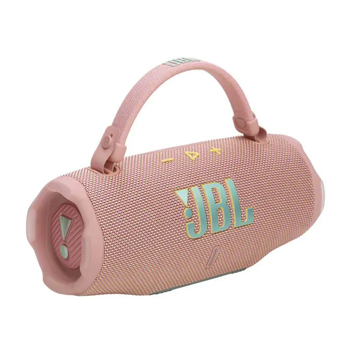 JBL Charge 6 Bluetooth portable speaker, pink