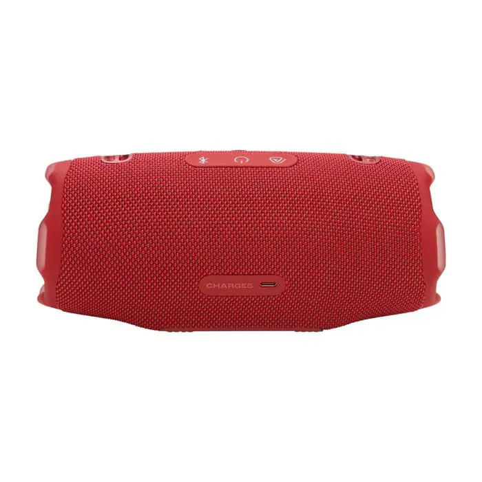 JBL Charge 6 Bluetooth portable speaker, red