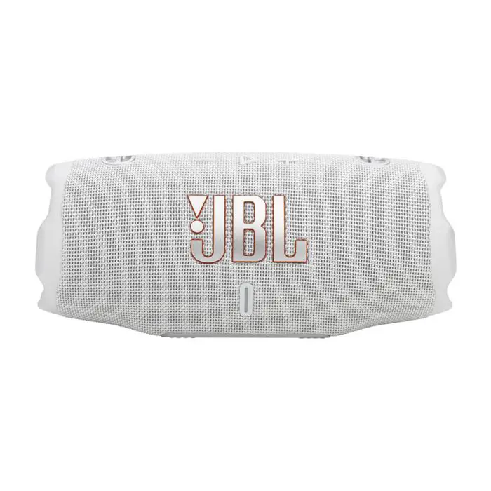 JBL Charge 6 Bluetooth portable speaker, white