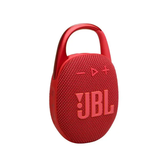 JBL Clip 5 Bluetooth portable speaker, red