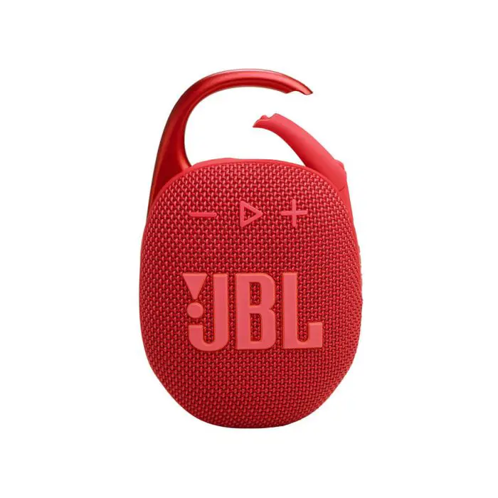 JBL Clip 5 Bluetooth portable speaker, red
