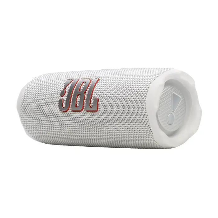 JBL Flip 7 Bluetooth portable speaker, white