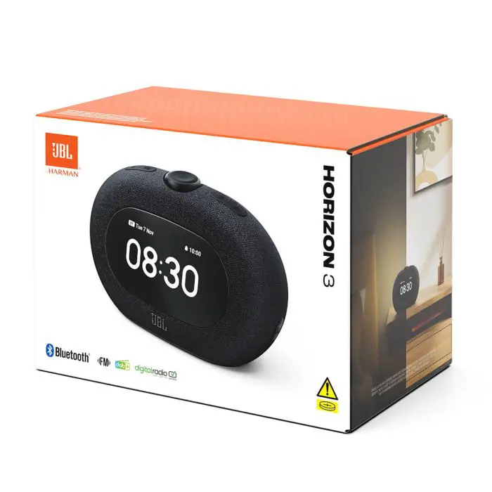 JBL Horizon 3 radio budilka, črna