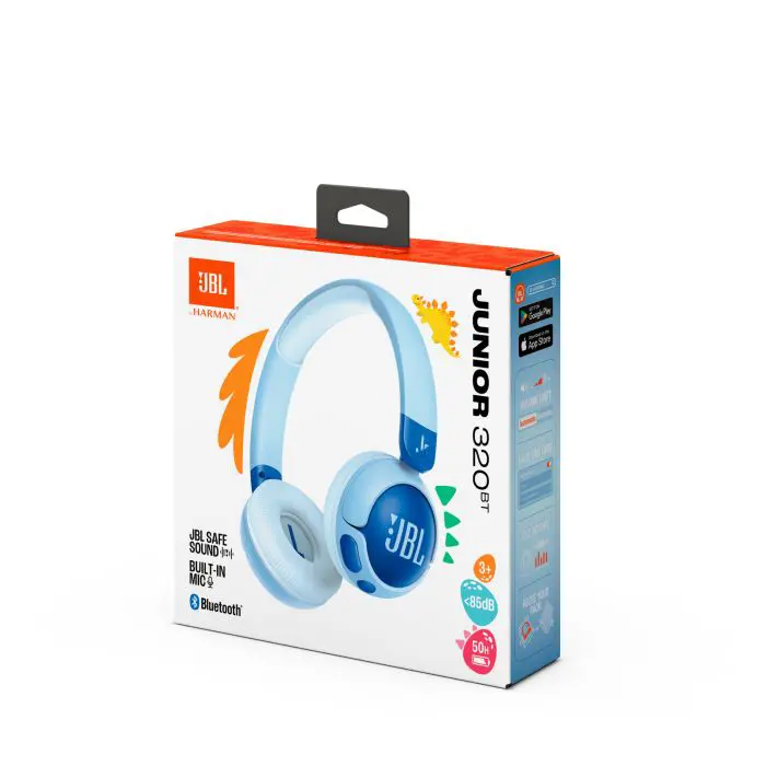 JBL Junior 320 Bluetooth children's headphones, blue