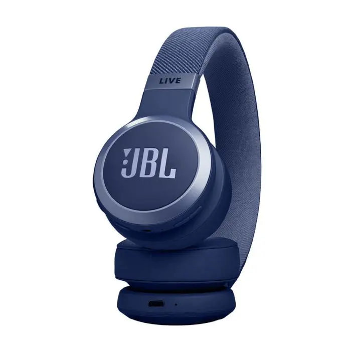 JBL Live 670NC Bluetooth wireless headphones, blue