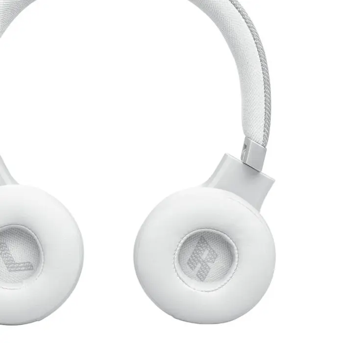 JBL Live 670NC Bluetooth wireless headphones, white