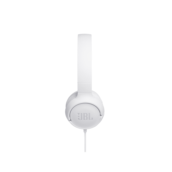 JBL Tune 500 headphones with microphone, white